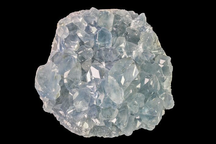 Sky Blue Celestine (Celestite) Crystal Cluster - Madagascar #158298
